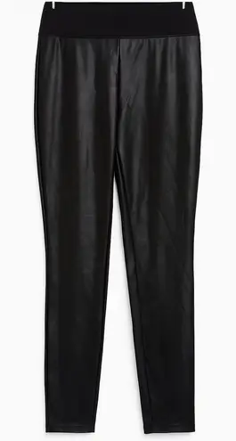 INC International Concepts Faux Leather Leggings – Size 8, Black