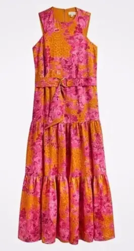 Ted Baker  Bambia Floral Print Crepe Maxi Dress Size 1 Small - Image 1
