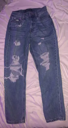 Aeropostale High Rise Mom Jeans