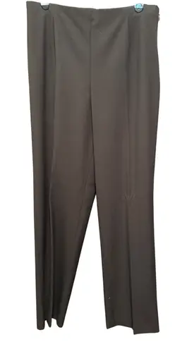 Coldwater Creek Classic Fit Brown Pants Size 12 Womens Career Dress