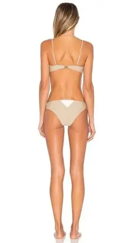 Gregor Pirouzi / Revolve Duncan Bikini Set in White Sand