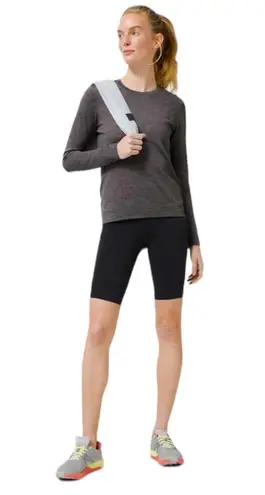 Lululemon  Breeze By Long Sleeve Polar Spots Lunar Rock / Graphite Grey Size 10