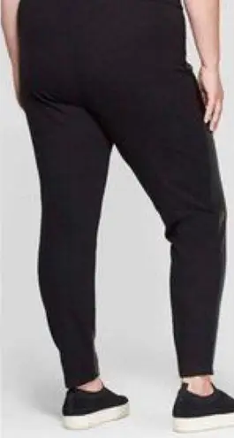 Mossimo Supply Co Mossimo Faux Leather Ponte Stretch Leggings Black Size XXL 16 52 Off Retail From Amanda
