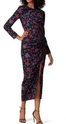 Veronica Beard  Black Floral Selena Dress Size 4 US $595