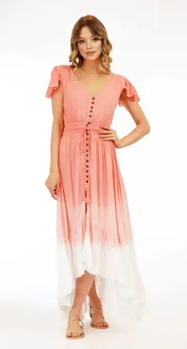 Tiare Hawaii Tiara Hawaii New Moon Ombre Tropical Goddess Maxi Dress