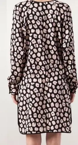 Veronica Beard Leopard Print Dress size 0 Silk