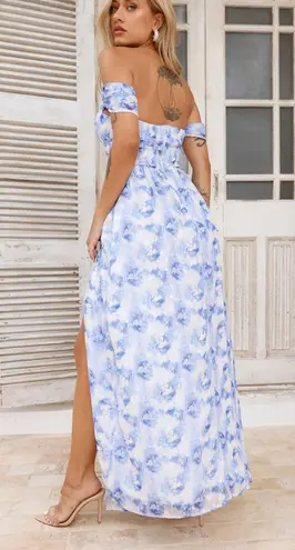 Hello Molly Blue Maxi Dress 