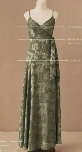 Hutch Anthropologie BHLDN Alden Wrap Dress Size M. B16