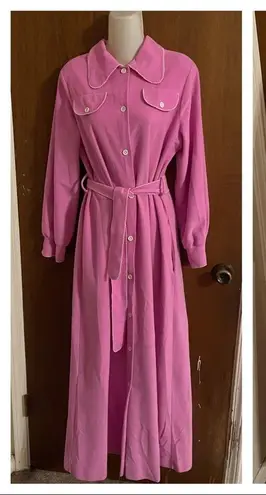 70s bubblegum duster robe Pink Size 14