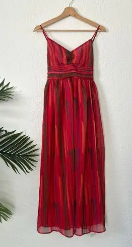 Commense Boho Printed Cami Midi Dress Size XS NWT