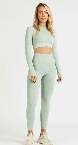 AYBL Evolve Camo Seamless Leggings in Green thumbnail 5