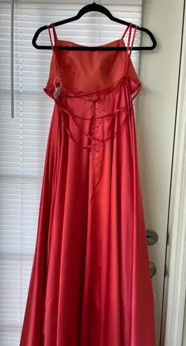 Milly Bridal Pinkish Orange Prom Dress