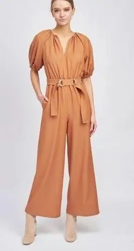 En Saison Atlas Romper Jumpsuit Clay Terracotta