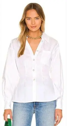 LPA Clair Top in White Medium