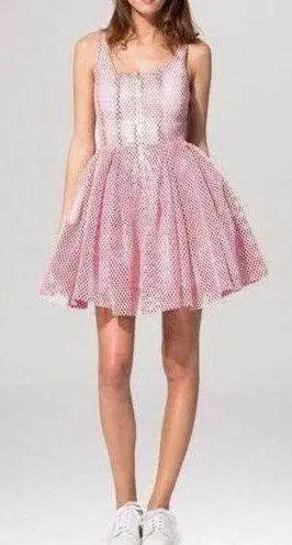 Maje Barbie pink dress. 2