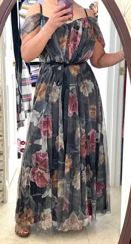 Candalite Brand New Formal Floral Maxi Dress
