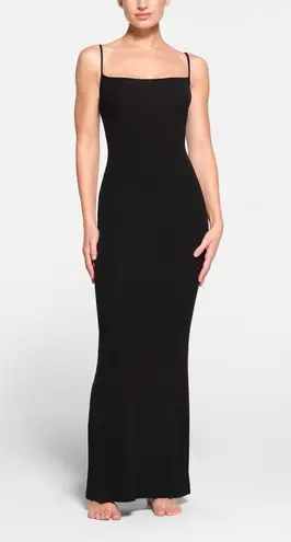 SKIMS SOFT LOUNGE LONG SLIP DRESS, Size Small, $80