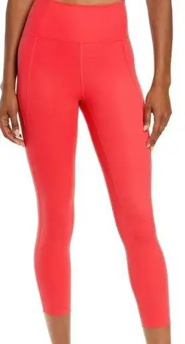 Girlfriend Collective High-Rise Compressive Leggings in Geranium