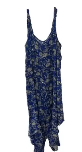 MSK Women’s Jumper Romper Size XL NWT Blue