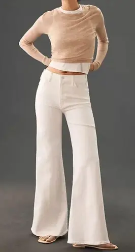 MOTHER Denim MOTHER The Hustler Roller Skimp White Jeans, Size 27 New w/Tag SOLD OUT