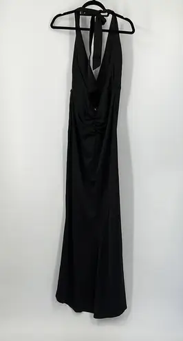Nookie Stella Plunge Gown in Black Large