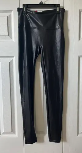 Spanx Black Metallic / Shimmer Leggings