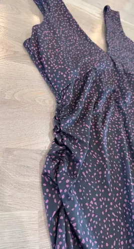 prAna PEARL ISLA DRESS DEEP PINE SPOTS size large