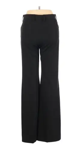 Joseph Trousers M High Waist Flare Black Luxury Lycra Stretch Pockets Button