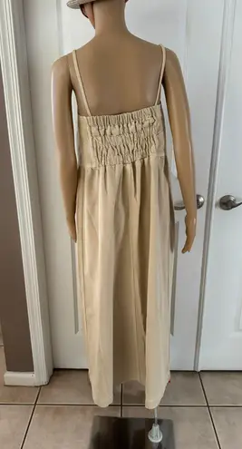 NANUSHKA Kaia Denim Button-Front Maxi Dress w/ Removable Straps