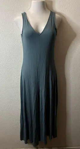 Final Touch 🆕 Stone Blue Jumpsuit with Wide-Leg Design M🆕