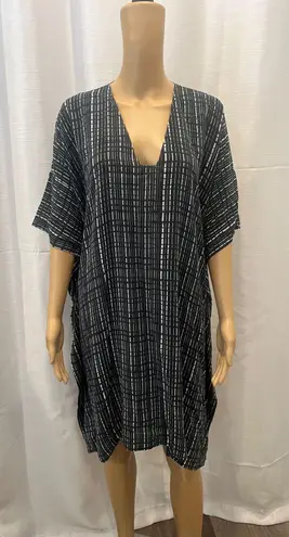 Vince  Silk Shirt Dress