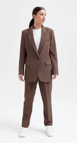 BOA BOYFRIEND BLAZER Brown