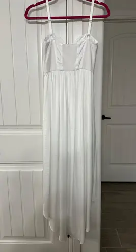 BCBGMAXAZRIA White Dress