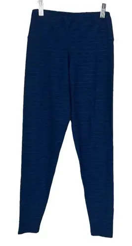 Booty By Brabants Blue Spacedye Marled Leggings One Size