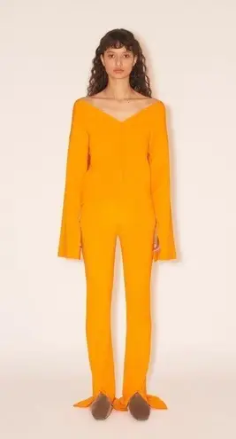 Nanushka Lette Lounge Pants Orange Womens Size XS