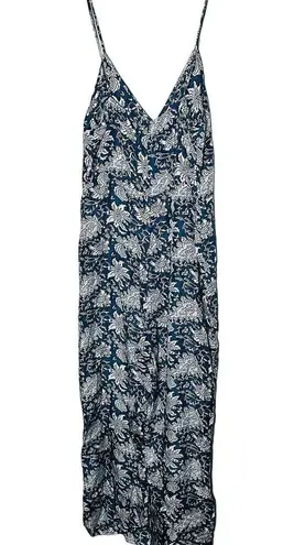 Apiece Apart Women's Ostrea Blue Sleeveless V-Neck Tank Jumpsuit Size 10