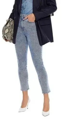 IRO Oilie High-Rise Skinny Jeans in Light Denim Acid Wash Size 24 New w/Tag $380