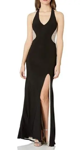 XScape Elegant Black Evening Gown