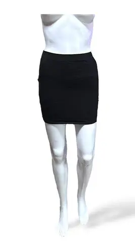 Garage Black & White Mini Skirt – Size S/P