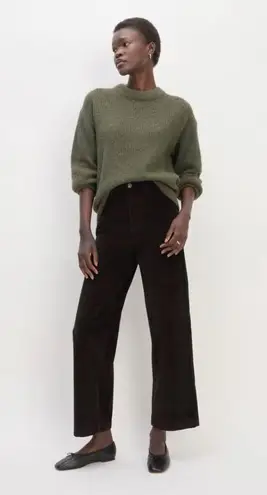 Everlane  Relaxed The Corduroy Wide Leg pants black Women’s Size 0 NWT