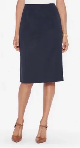 Pendleton Midnight Navy Wool Pencil Skirt