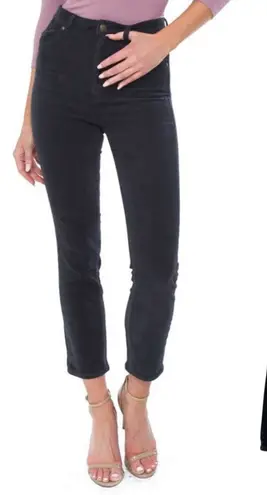 Rolla's Dusters Corduroy Pants Straight Leg High Waist Cords Black Size 29