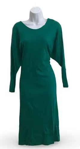 Modular Knits Dress & Cardigan Set Green