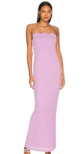 Camila Coelho Angie Maxi Dress, Soft Lavender, XS