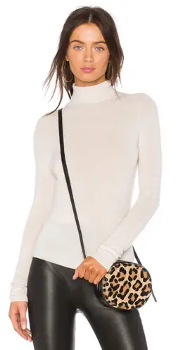 360 Cashmere Jordan Turtleneck Sweater 100% Cashmere in Lunar Minimalist Modest