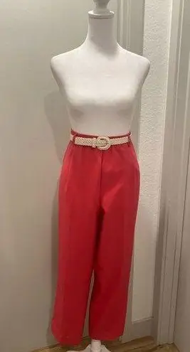 Blair VTG 80s Hot Pink Fuchsia Barbiecore Miami Vice Pants Slacks