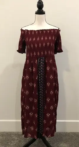 Xhilaration Boho Midi Dress