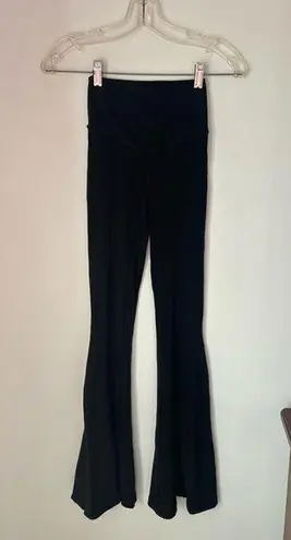 Aerie Offline by  Super Flare hi rise black leggings size small