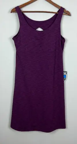 Kuhl Dress Womens Large Purple Mova Aktiv Sleeveless Built In Shelf Bra Active