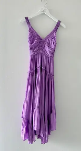 Ramy Brook Cleo Purple Dress XXS